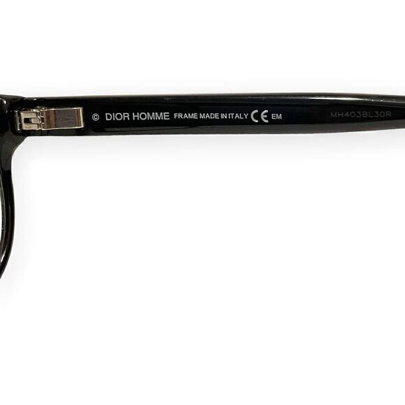 Dior Homme Black Tie Eyeglass Frames - Picture 7 of 12
